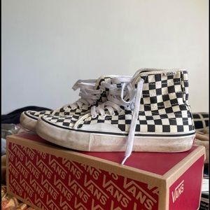 Vans Checkered High Top 8 Men